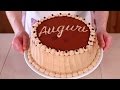 TORTA DI COMPLEANNO AL CAFFE' Ricetta Facile - Coffee Flavored Birthday Cake Easy Recipe
