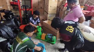 PELLET MACHINE BUYER, NAG PA TEST NG MACHINE NA BINILI NYA! #pelletizer #pelletmachine #feedspellet