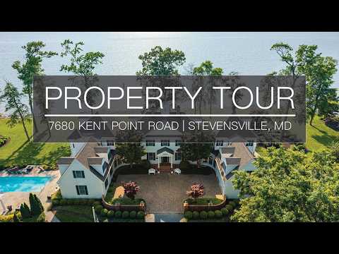 7680 Kent Point Road, Stevensville, MD home video tour