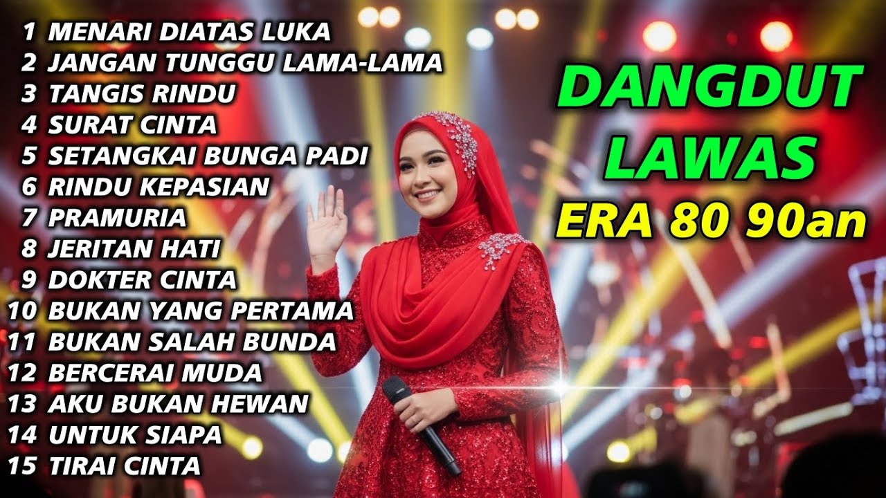 MENARI DIATAS LUKA - DANGDUT LAWAS ERA 80-90AN  FULL ALBUM LAGU NOSTALGIA