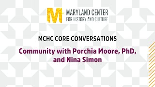 MCHC Core Conversations - Community