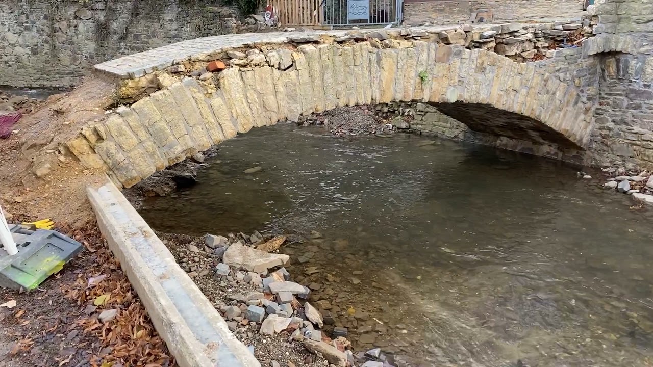 4месяца после наводнения Bad Münstereifel.