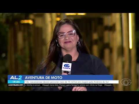 Três amigos de Maceió cruzam a América do Sul em viagem de moto - 16/06/2026