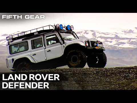 Can the Land Rover Defender Conquer a Glacier? | Fifth Gear