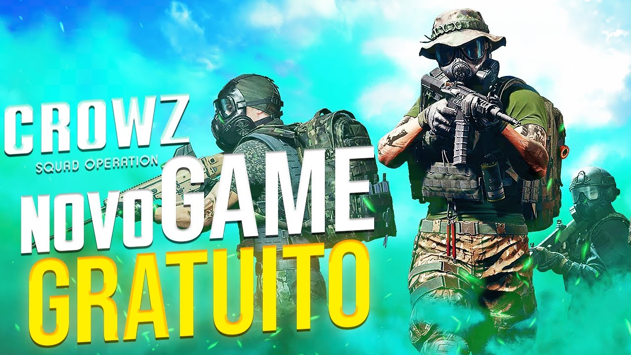 CROWZ - NOVO GAME de GRAÇA com GRÁFICOS INCRÍVEIS