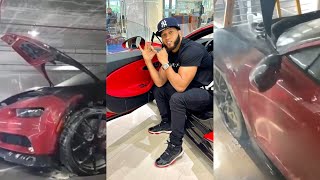 EL ALFA CORRE PELIGRO LE QUEMAN EL BUGATTI EN MIAMI