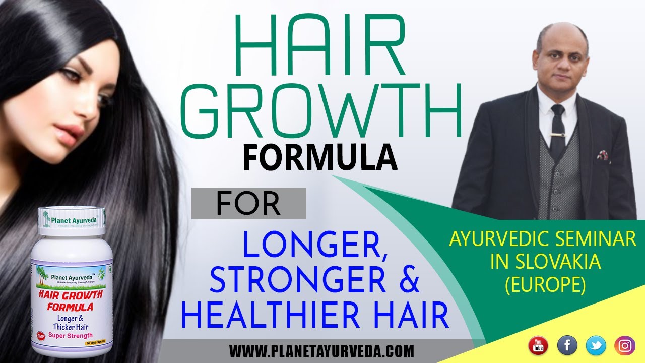 Hair Growth Formula for Longer, Stronger & Healthier Hair Ayurveda in
