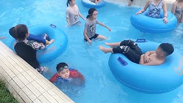 Toàn cảnh thử thách với những trò chơi trong công viên nước Hồ Tây - P2