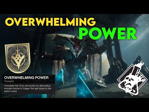 Destiny 2 - Overwhelming Power Triumph Kings Fall