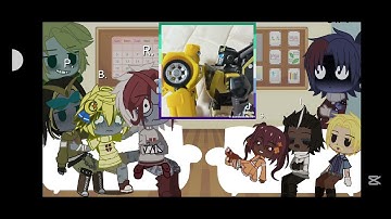 Transformers animated react to bumblebee||angst||bad english||part 3.