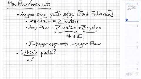 2016 03 10 Applications of Max Flows I