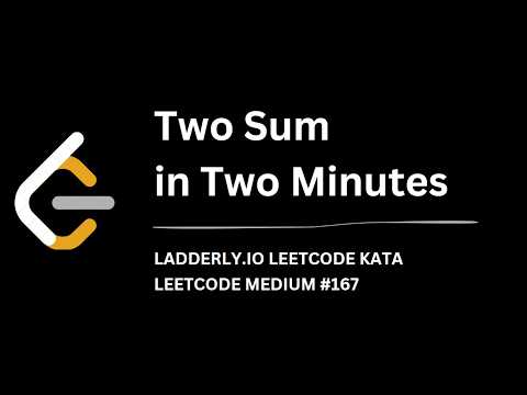 167. Two Sum