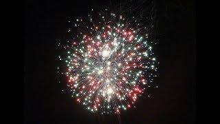Fireworks Display in Muleshoe, Texas 2017