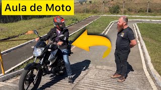Como andar de moto e passar no exame do Detran