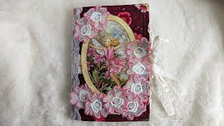Pink Fairy Junk Journal Flip Through | Fairy Junk Journals | Junk Journal Ideas ~ SOLD thank you x