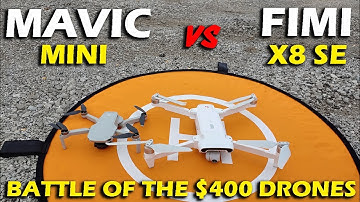 DJI Mavic Mini vs FIMI X8 SE Camera Comparison & RTH Accuracy Tests