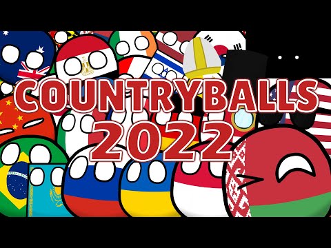 Видео: COUNTRYBALLS | Все за 2022 год