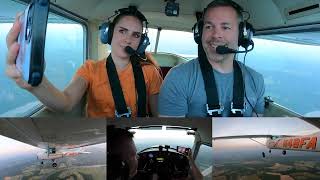 Evening Flight to Pigeon Forge