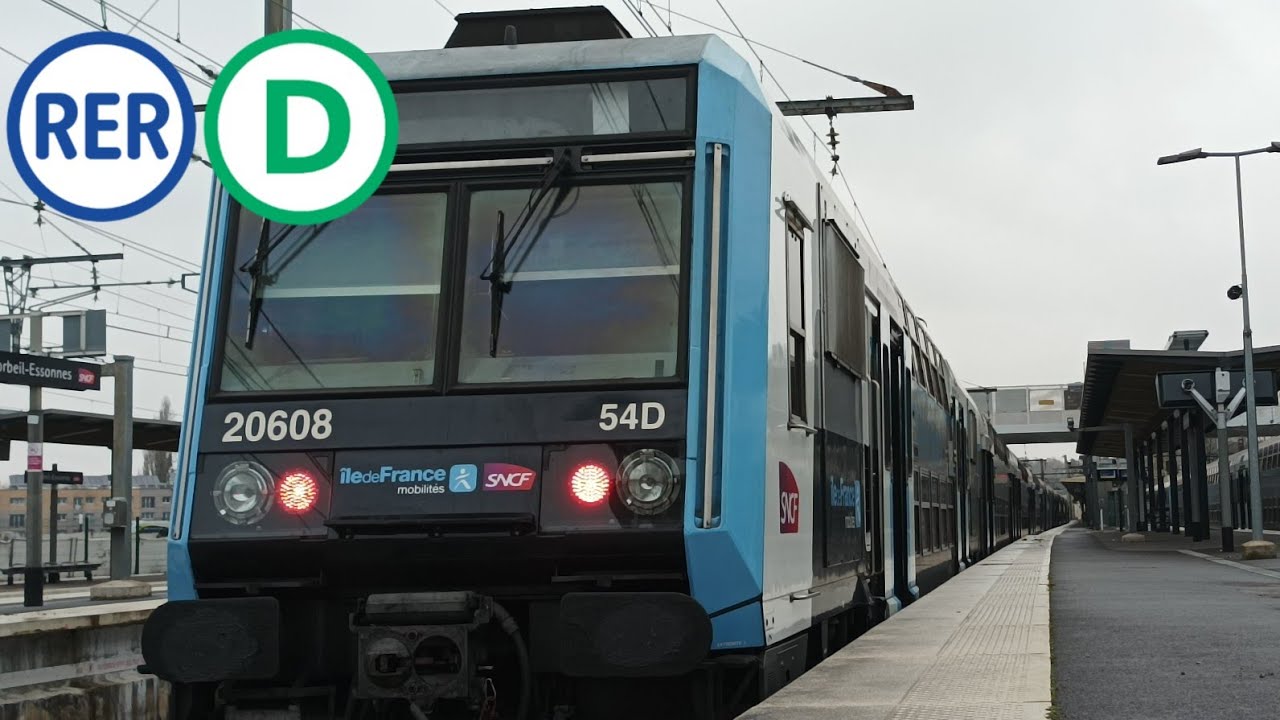 [RER D] Trajet entre Orangis Bois De L'épine et Le Bras de Fer Z 20500