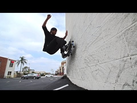 Skateboarding Slow Motion Test #1 Eli Reed Wallrides