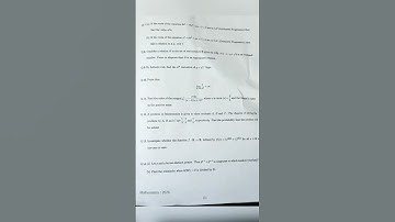 HPSC PGT MATHS QUESTION PAPER 2024