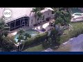 Eyewitnesses speak out after small plane crash in Florida neighborhood