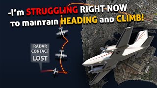 -6400'/min. Deadly Ocean Accident After Takeoff #N414BA. REAL ATC