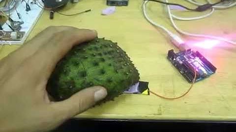 QTouchADCduino library - Fruit Synthesizer