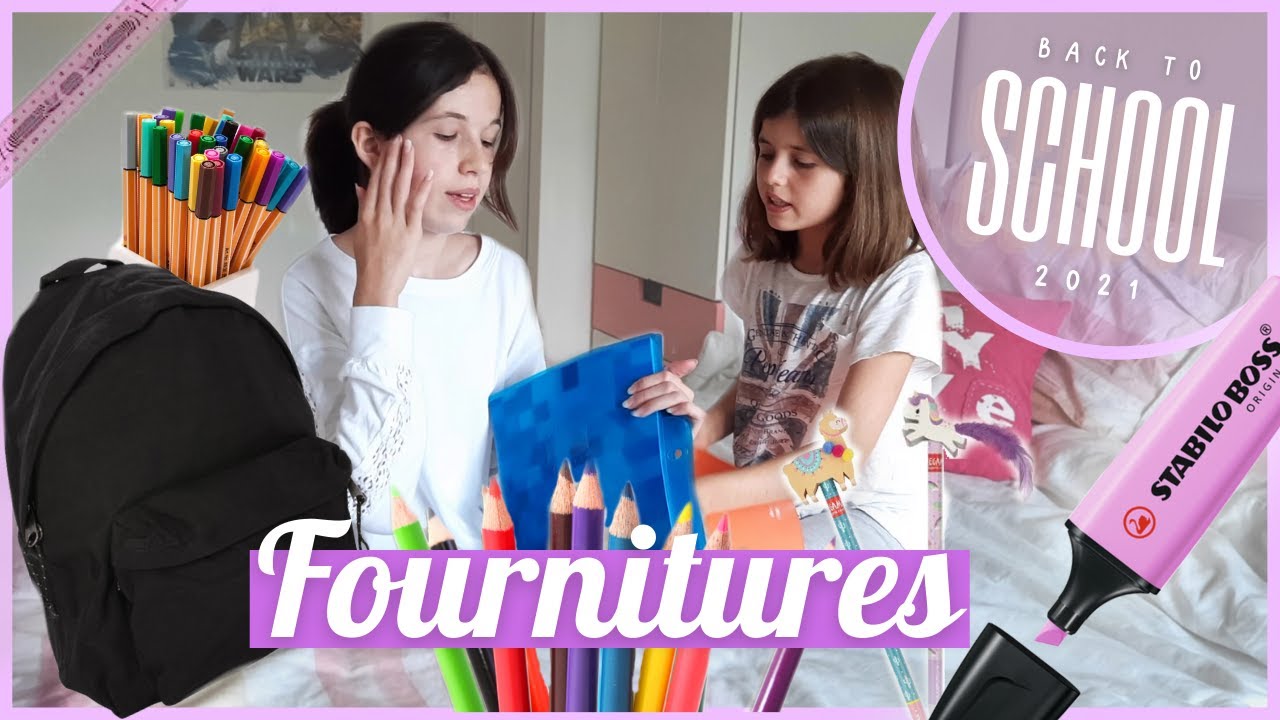 HAUL de nos FOURNITURES SCOLAIRES 2021 📚 - BACK TO SCHOOL