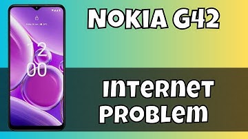 How to Internet Problem On Nokia G42