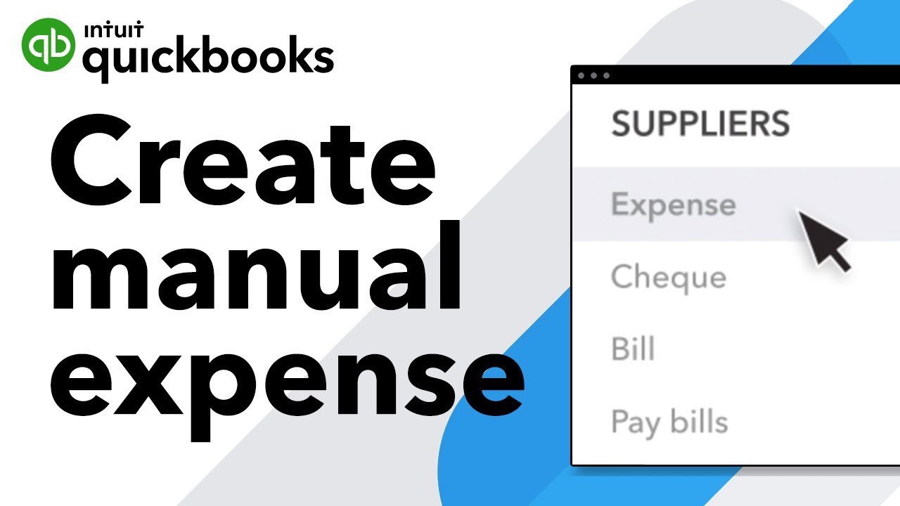 how to enter expenses in quickbooks online education