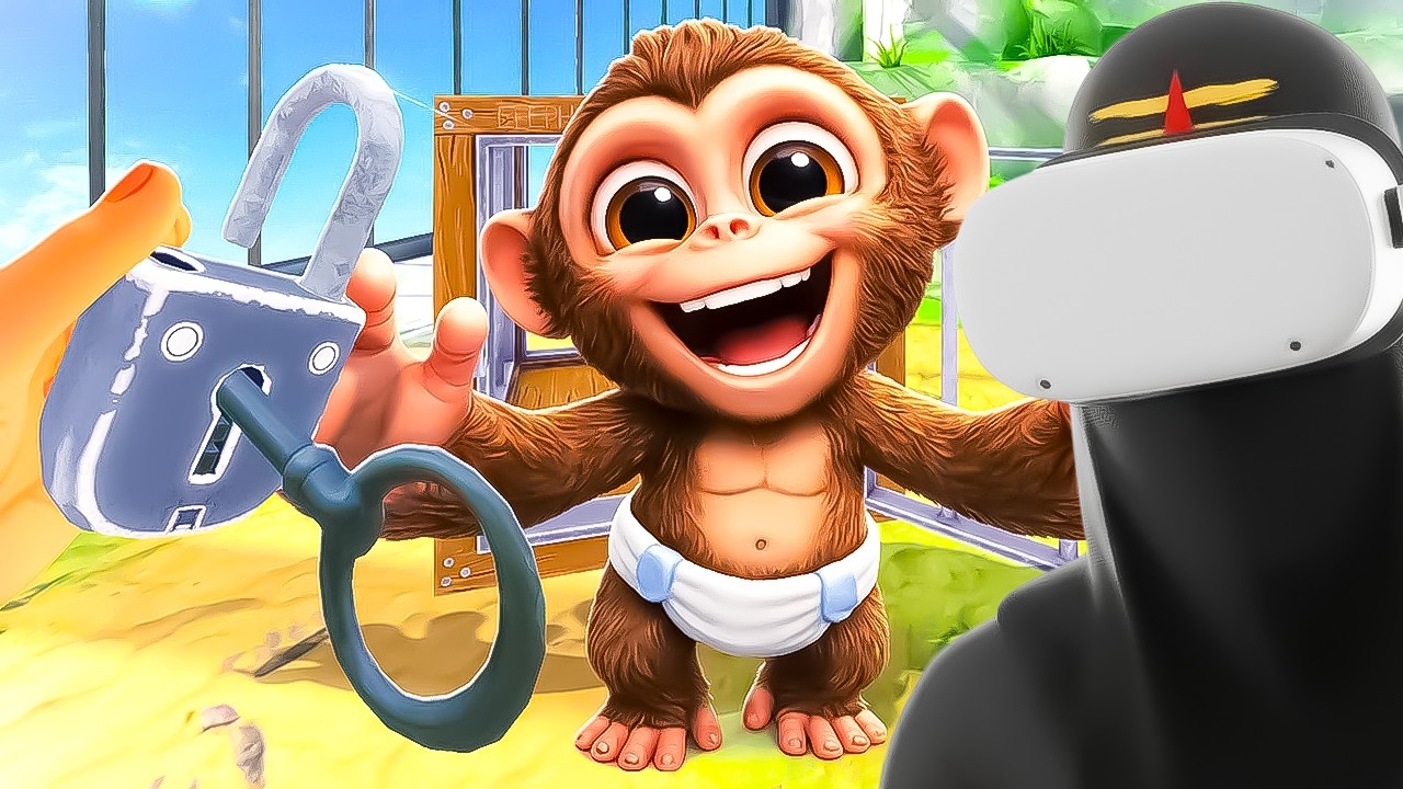 Monkey Key Video I Found KEY TO FREE Baby MONKEY - YouTube