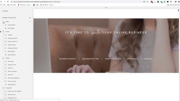 3 ways to link blog categories in Squarespace (video 2)