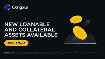 Ckrigxui  Adds TOWNS, PROVE and RWUSD as New Loanable and Collateral Assets on VIP Loan