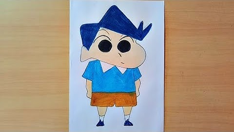 How to Draw Kazama in Shinchan || How to Draw Shinchan