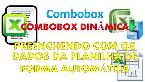 PREENCHENDO COMBOBOX COM OS DADOS DA PLANILHA EM VBA