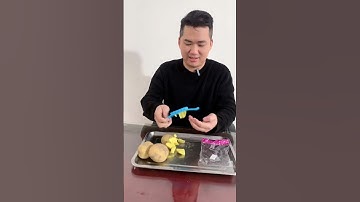 [REVIEW] Dụng cụ cắt lát khoai tây. #food #trending #review