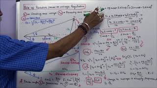 LOAD FLOW ANALYSIS - PART - 07 - ROLE OF REACTIVE POWER IN VOLTAGE REGULATION