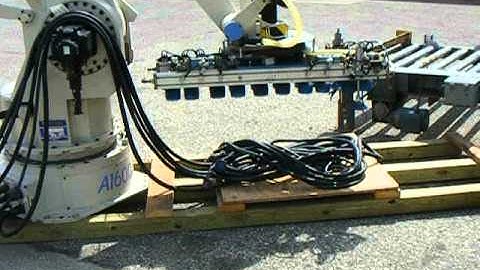 Okura A1600 Robotic Palletizer Walkaround