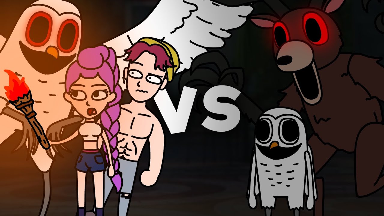 Kpop Demon Hunters and 99 Nights in the Forest Battles | Roblox Animation