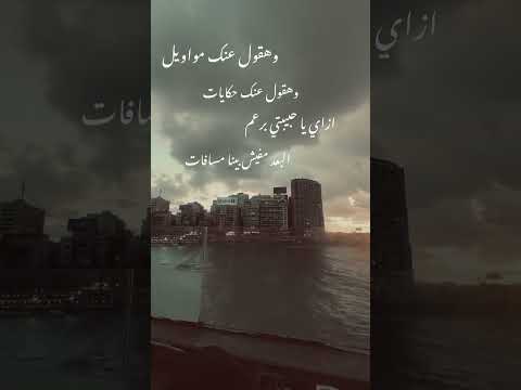 حالات واتس وبرغم البعد ساعات برجع وبحن في يوم