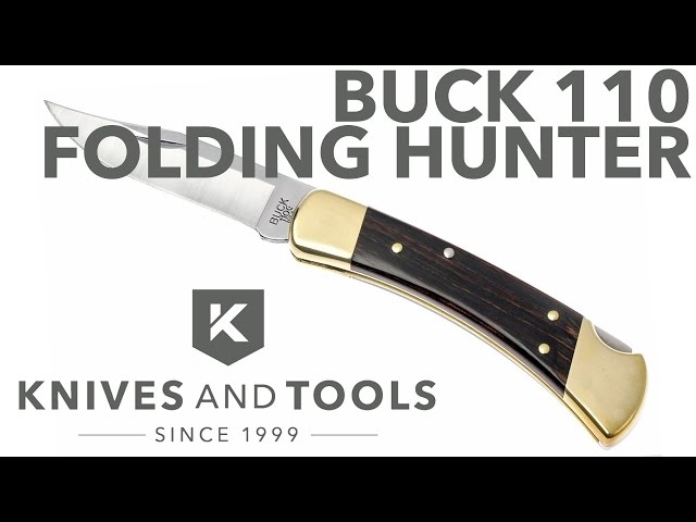 COUTEAU BUCK 110 FOLDING HUNTER PLIANT - Pronature Plessisville - Pronature  Victoriaville