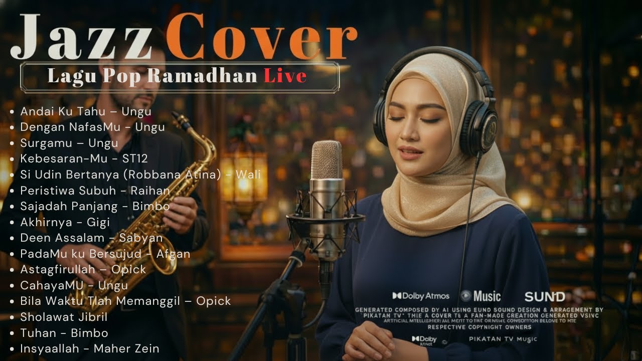 Dengar Ini Saat Ramadhan… 🌙Jazz Cover Lagu Religi Menyentuh Hati Full Album