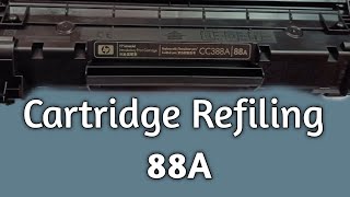 How To Refill 88A Cartridge Ii Hp 88A Cartridge Refilling Ii Manab Tech