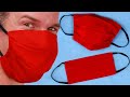 Face Mask Sewing Tutorial / How to Make a Face Mask with Filter Pocket / DIY Cotton Fabric Face mask