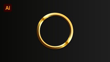 Learn How to Create a Gold Effect in Adobe Illustrator | ShovoNation