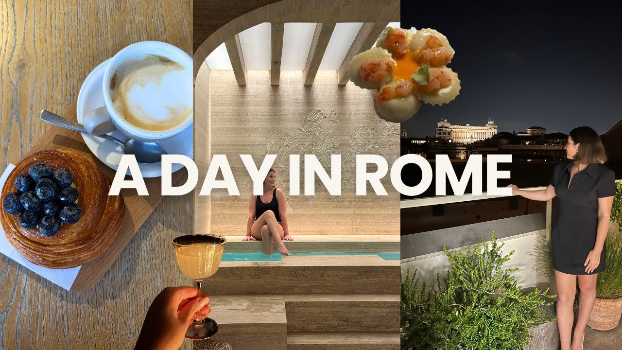 SPEND A DAY IN ROME: breakfast spot, spa and rooftop dinner (with an ...
