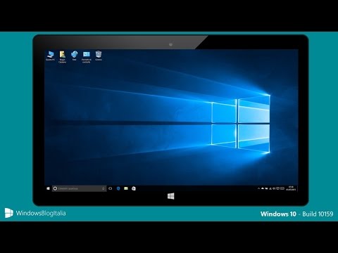 Video tour completo di Windows 10 Insider Preview Build 10159