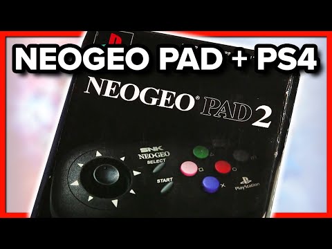SNK ネオジオパッド PS2 SNK NEOGEO PAD 2 Control Pad Neo Geo Boxed For Playstation