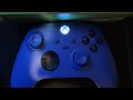 Xbox Series X Blue Shock Blue Controller Unboxing